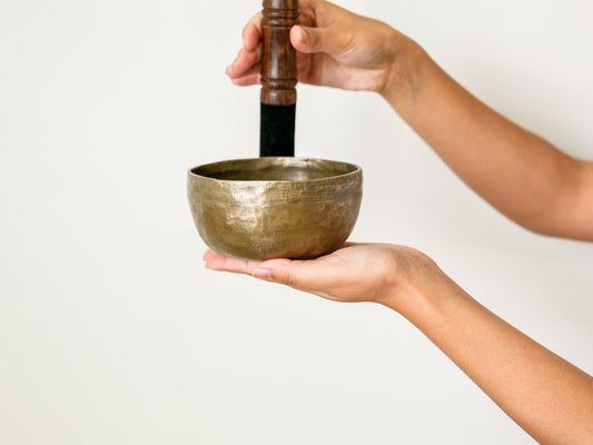 Small Tara Singing Bowl - Base Note F#4 (369 Hz)