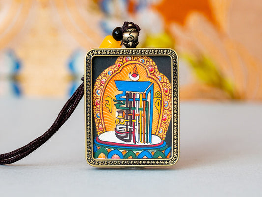 Kalachakra World Peace Thangka Pendant