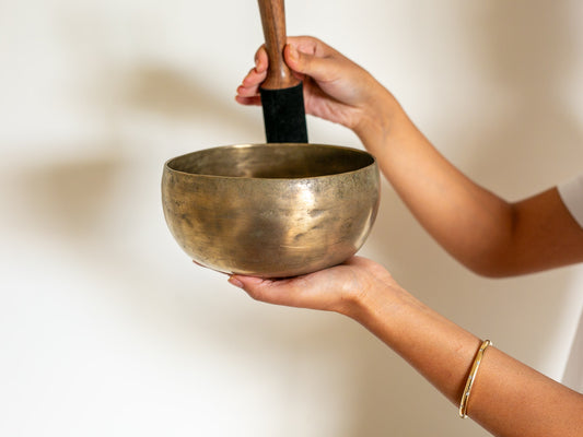 Tara Singing Bowl - Base Note A3 (215 Hz)