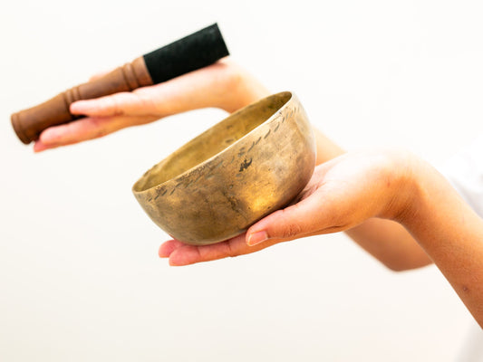 Small Tara Singing Bowl - Base Note E4 (333 Hz)