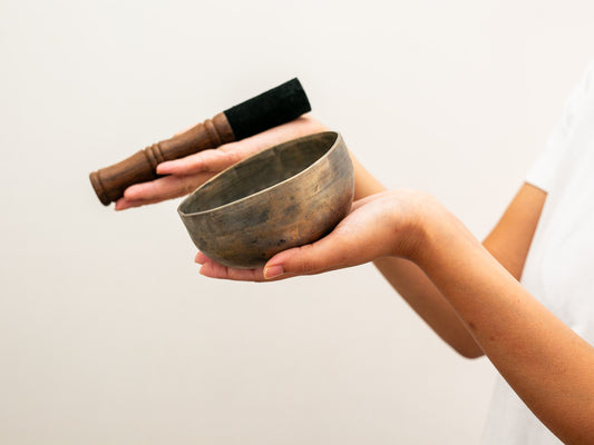Small Tara Singing Bowl - Base Note G4 (396 Hz)
