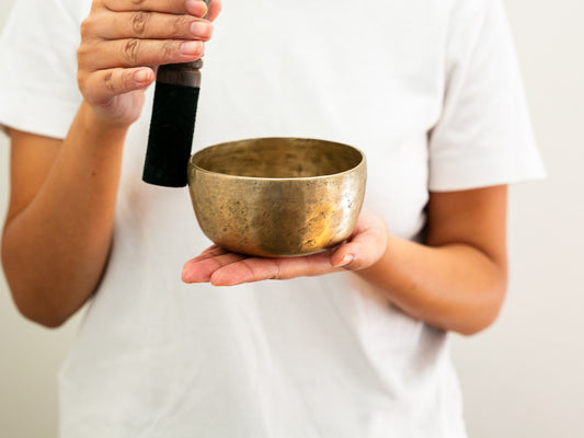 Small Tara Singing Bowl - Base Note G4 (395 Hz)