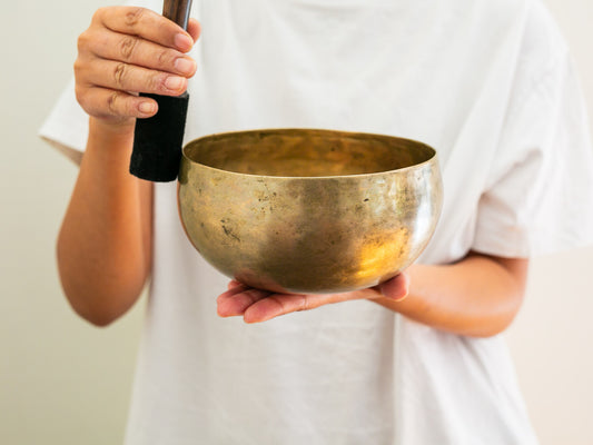 Tara Singing Bowl - Base Note A#2 (113 Hz)