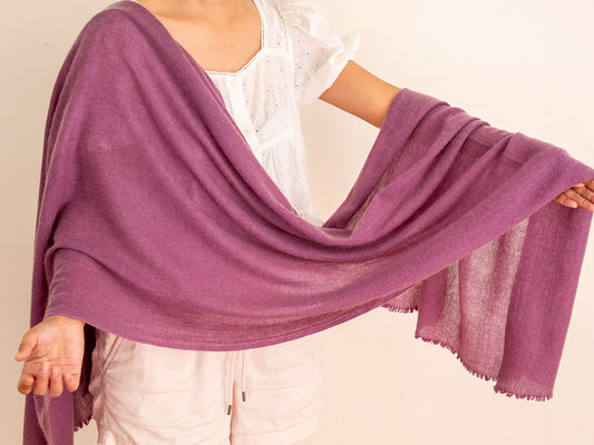 Nepalese 100% Cashmere Shawl #6