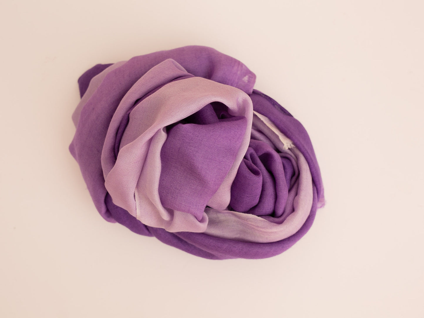 Shaded Cashmere Shawl (All Seasons) - Purple