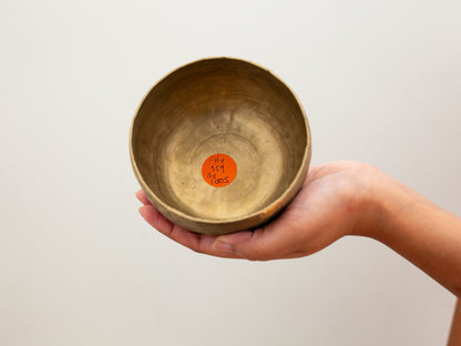 Small Tara Singing Bowl - Base Note F#4 (359 Hz)