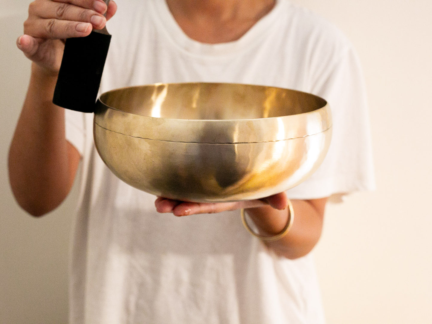 22 cms Easy Play Singing Bowl – C3 128 Hz