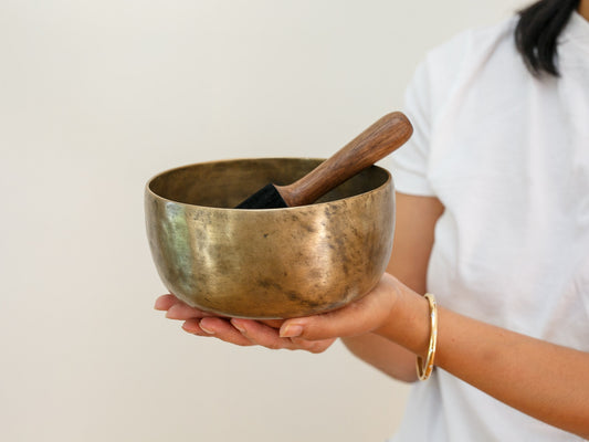 Tara Singing Bowl - Base Note A3 (221 Hz)