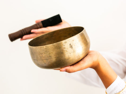 Remuna Singing Bowl - Base note G3 (199 Hz)