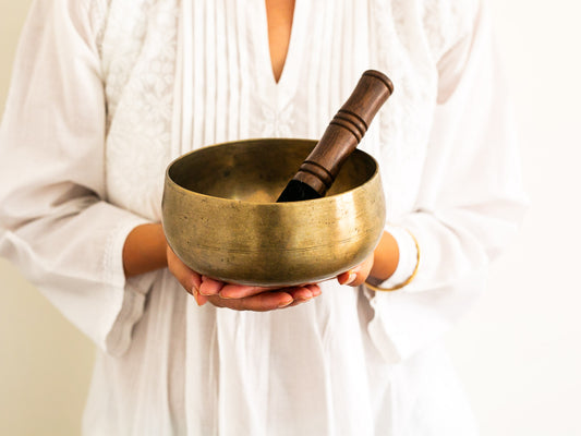 Remuna Singing Bowl - Base note G3 (199 Hz)