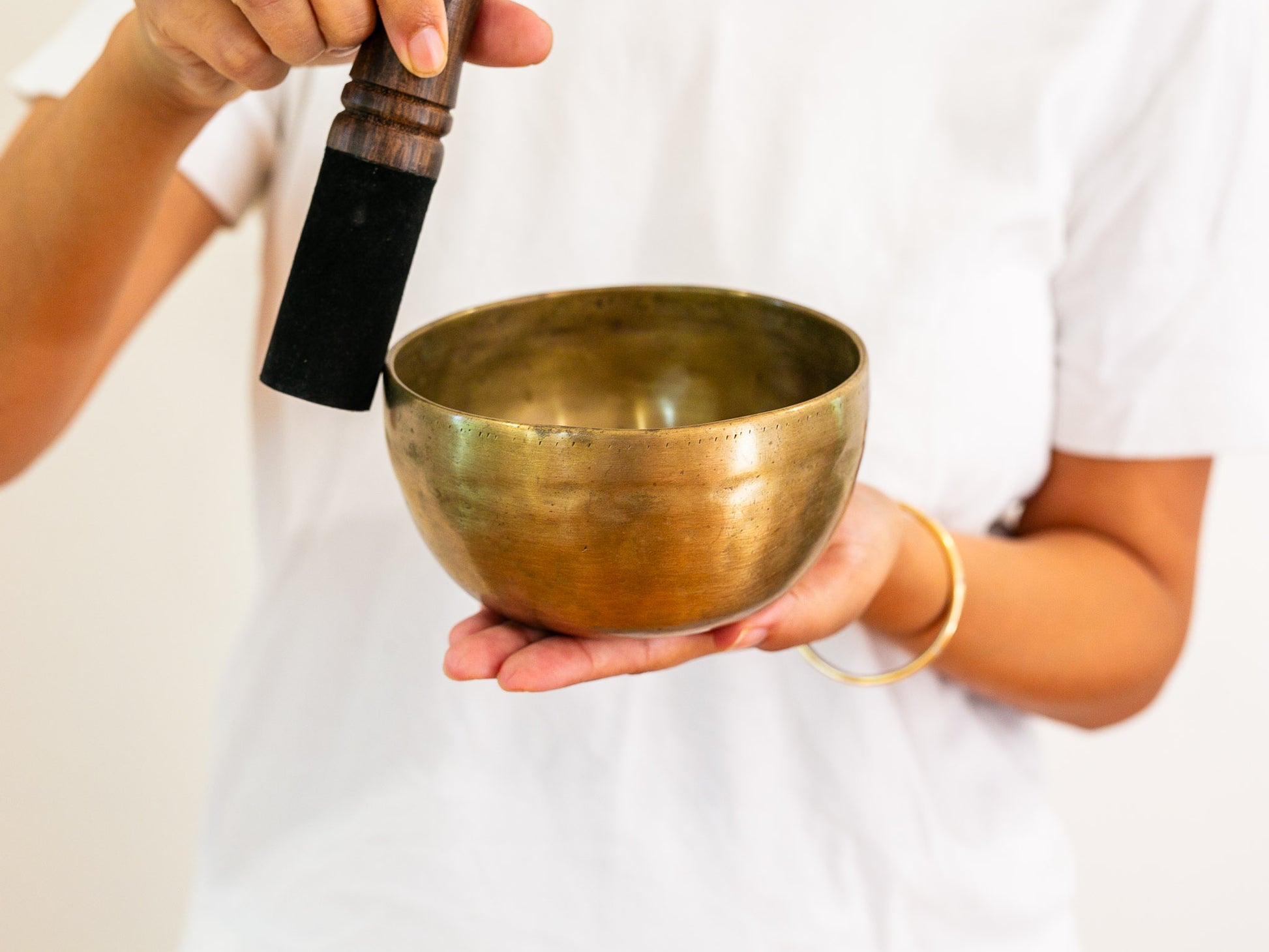 Small Tara Singing Bowl - Base Note F#4 (360 Hz) - Tibet Shop Sydney