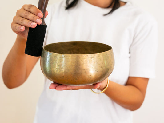 Remuna Singing Bowl - Base note G3 (193 Hz)