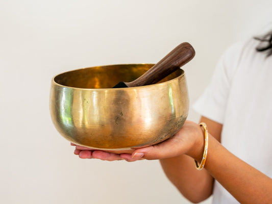 Remuna Singing Bowl - Base note G3 (194 Hz)