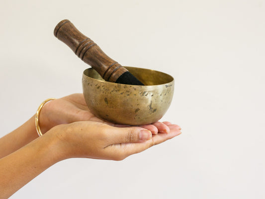 Small Tara Singing Bowl - Base Note D#4 (310 Hz)