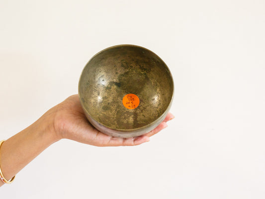 Small Tara Singing Bowl - Base Note E4 (322 Hz)
