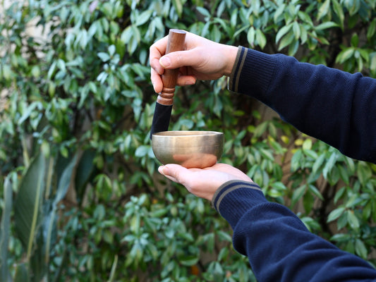 Small Old 'Tara' Singing Bowl - Base Note G4 (385 Hz)