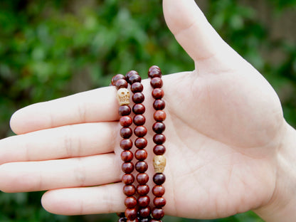 Custom Impermanence Rosewood Mala