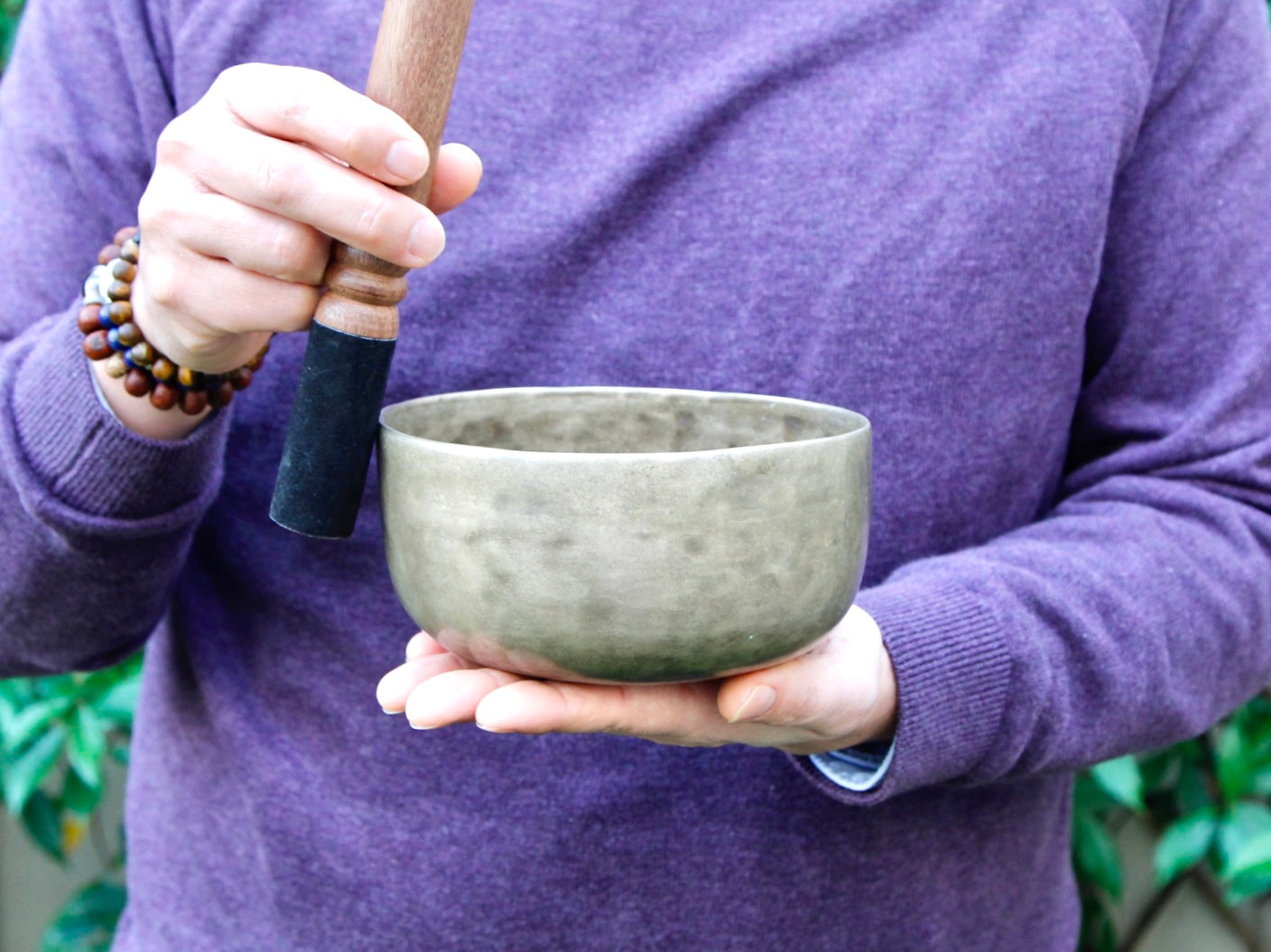 Old 'Tara' Singing Bowl - Base Note A3 (219 Hz)