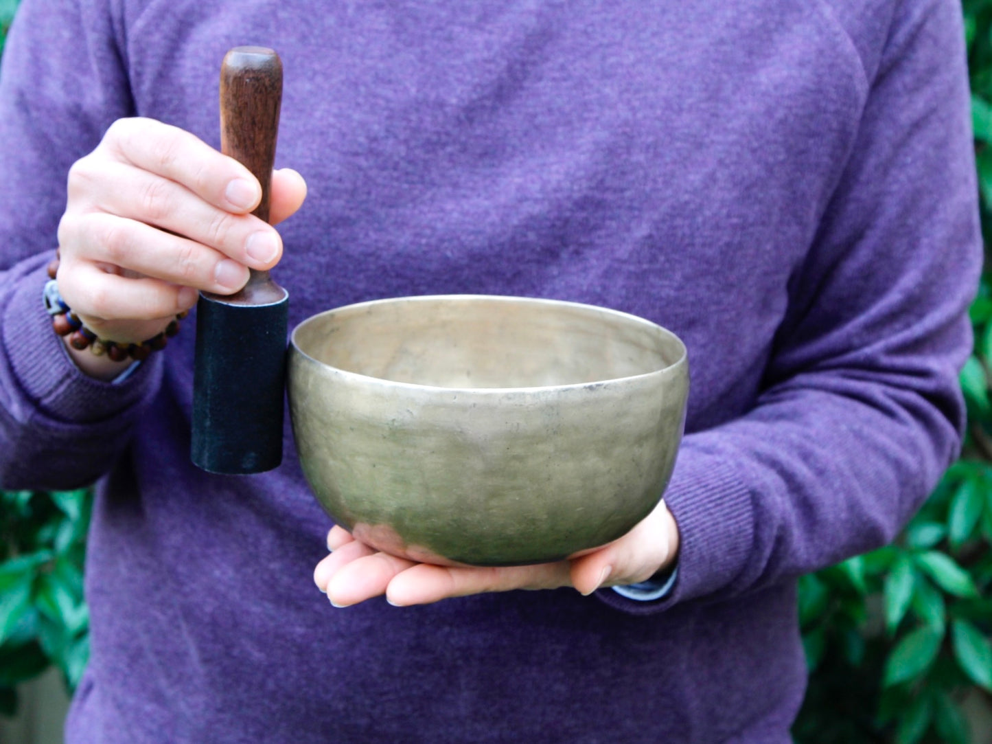 Old 'Tara' Singing Bowl - Base Note F3 (179 Hz)