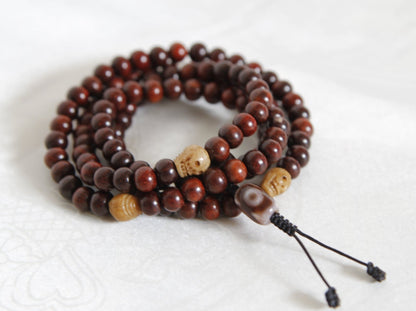 Custom Impermanence Rosewood Mala