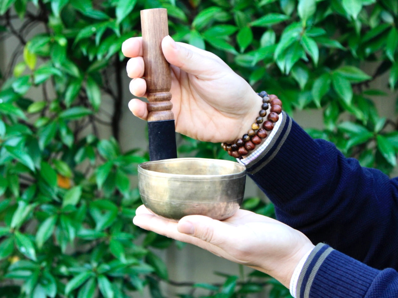 Small Old 'Tara' Singing Bowl - Base Note A4 (441 Hz)