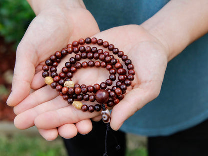 Custom Impermanence Rosewood Mala