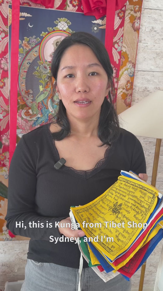 All-Cotton Prayer Flags (5 meters long)