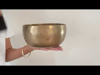 Tara Singing Bowl - Base Note G#3 (203 Hz)