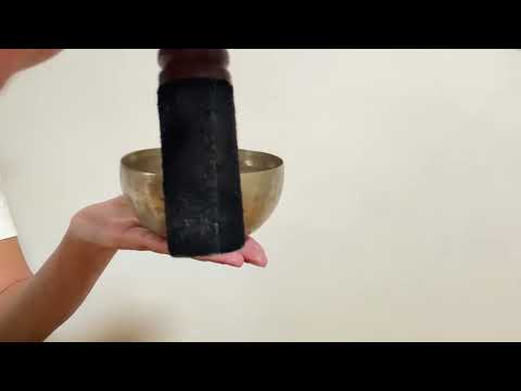 Small Tara Singing Bowl - Base Note A#4 (453 Hz)