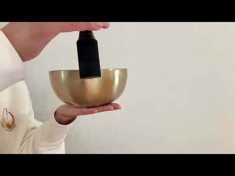 Hand Hammered Singing Bowl - Base Note B3 244 Hz