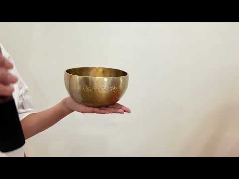 Hand Hammered Moon Singing Bowl - Base Note D#4 311 Hz