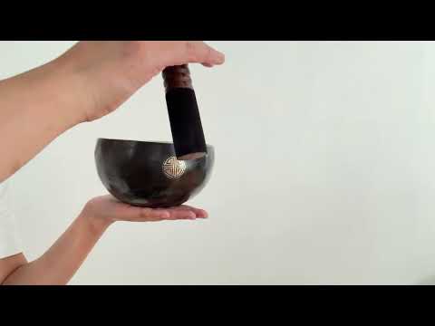 Silver Moon Singing Bowl - Base Note E4 (327 Hz)
