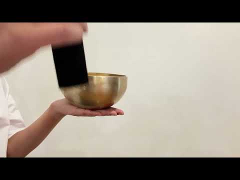 Hand Hammered Moon Singing Bowl - Base Note E4 325