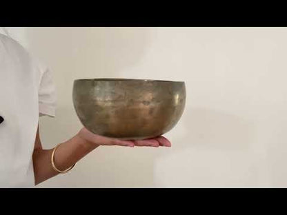 Tara Singing Bowl - Base Note A3 (215 Hz)