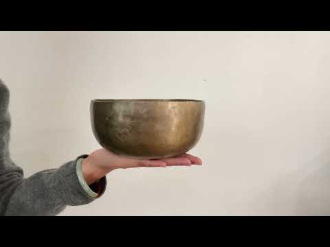Tara Singing Bowl - Base Note A#3 (238 Hz)