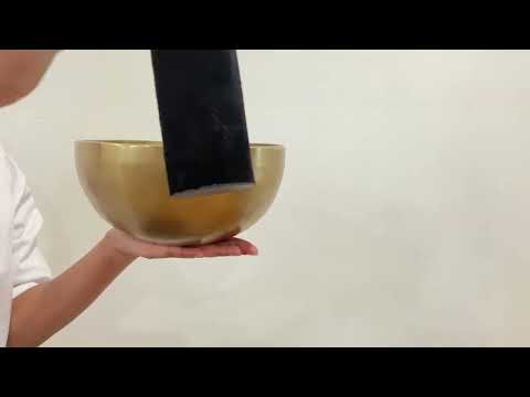 Hand Hammered Singing Bowl - Base Note G3 197 Hz