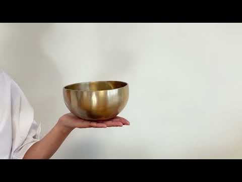Hand Hammered Singing Bowl - Base Note F4 345