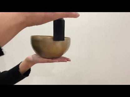 Small Contemporary Flow Singing Bowl - Base note D#2 (314 Hz)
