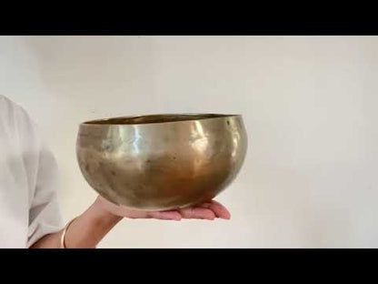 Tara Singing Bowl - Base Note D3 (145 Hz)