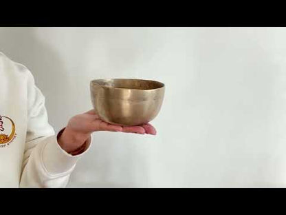 Small Tara Singing Bowl - Base Note G#4 (406 Hz)