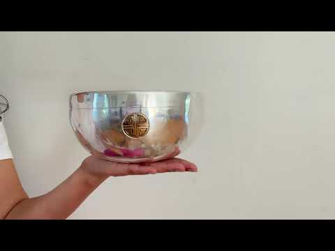 Silver Moon Singing Bowl - Base Note A3 (224)