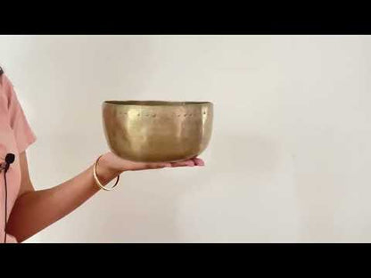 Tara Singing Bowl - Base Note G#3 (204 Hz)