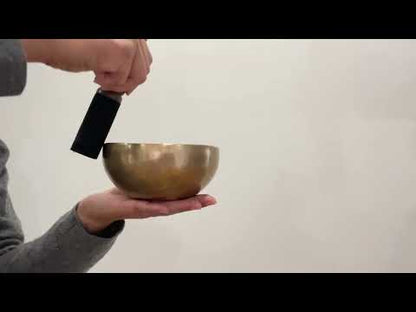 Small Hand Hammered Singing Bowl - Base note G4 (390)