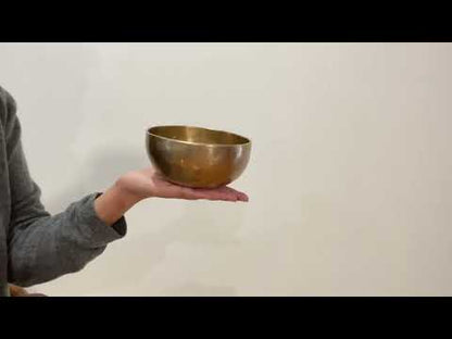 Small Contemporary Flow Singing Bowl - Base note F4 (355)