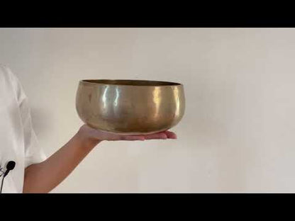 Remuna Singing Bowl - Base note A3 (221 Hz)