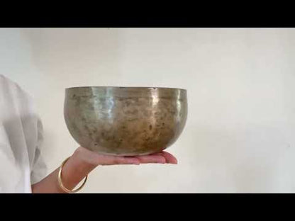 Tara Singing Bowl - Base Note C3 (130 Hz)