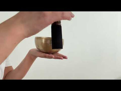 Hand Hammered Moon Singing Bowl - Base Note C5 510 Hz