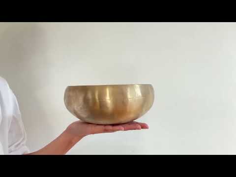 17.5 cms Easy Play Singing Bowl – G3 194 Hz