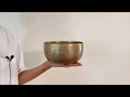 Tara Singing Bowl - Base Note A3 (215 Hz)