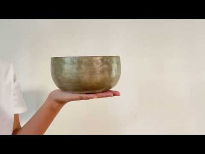 Tara Singing Bowl - Base Note D#3 (156 Hz)